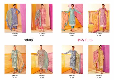 Pastels By Mumtaz Cotton Dress Material Catalog

